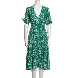 Faithfull the Brand Midi Floral Dress